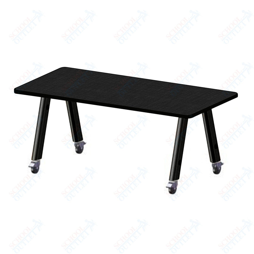 USA Capitol Hydra Makerspace Table with Laminate Top, Spray Edge 36"W x 72"L x 36"H (MAKR3672 - 36) - SchoolOutlet