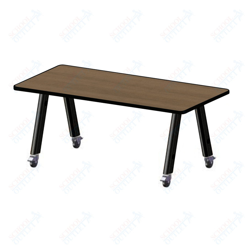 USA Capitol Hydra Makerspace Table with Laminate Top, Spray Edge 36"W x 72"L x 36"H (MAKR3672 - 36) - SchoolOutlet