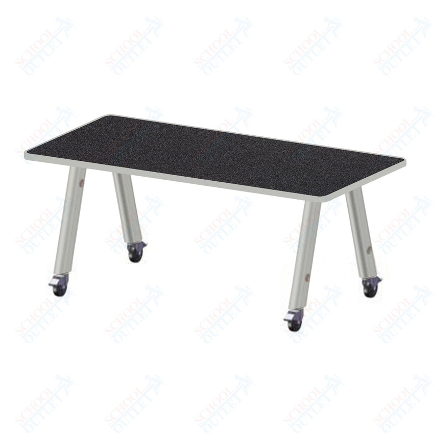 USA Capitol Hydra Makerspace Table with Laminate Top, Spray Edge 36"W x 72"L x 36"H (MAKR3672 - 36) - SchoolOutlet