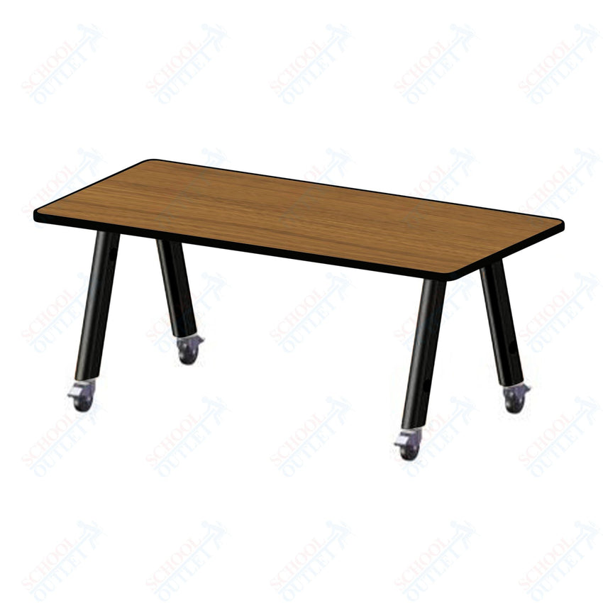 USA Capitol Hydra Makerspace Table with Laminate Top, Spray Edge 36"W x 72"L x 36"H (MAKR3672 - 36) - SchoolOutlet