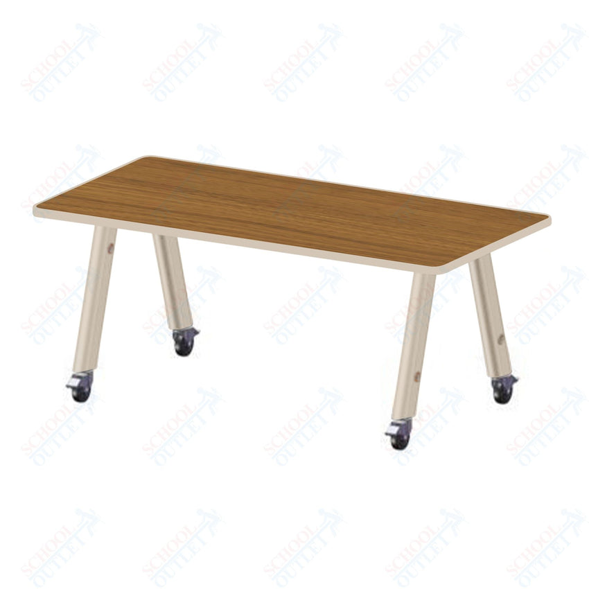 USA Capitol Hydra Makerspace Table with Laminate Top, Spray Edge 36"W x 72"L x 36"H (MAKR3672 - 36) - SchoolOutlet