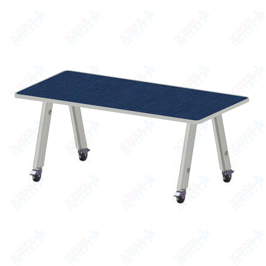 USA Capitol Hydra Makerspace Table with Laminate Top, Spray Edge 36"W x 72"L x 36"H (MAKR3672 - 36) - SchoolOutlet