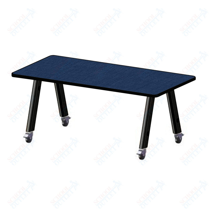 USA Capitol Hydra Makerspace Table with Laminate Top, Spray Edge 36"W x 72"L x 36"H (MAKR3672 - 36) - SchoolOutlet