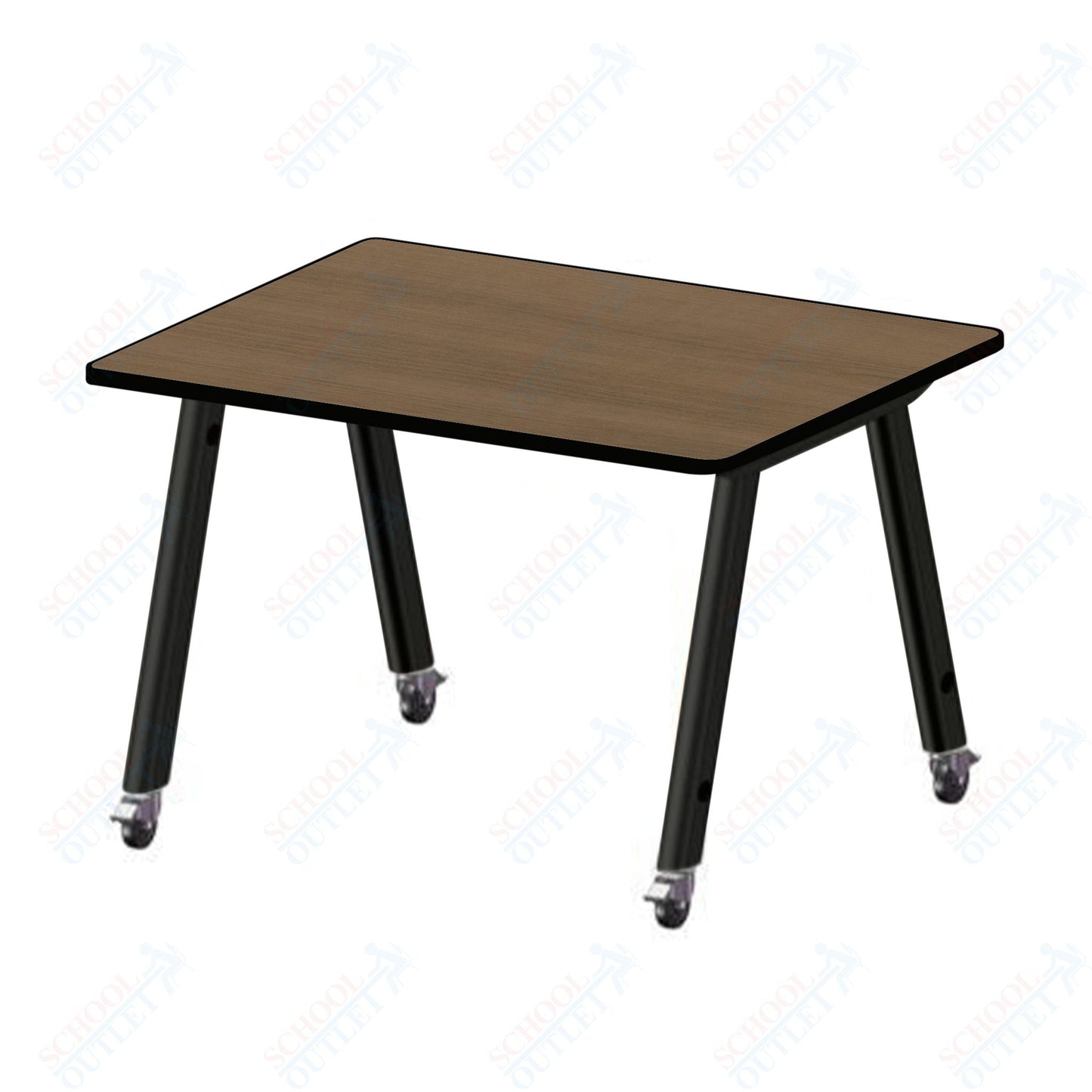 USA Capitol Hydra Makerspace Table with Laminate Top, Spray Edge 42"W x 48"L x 40"H (MAKR4248 - 40) - SchoolOutlet