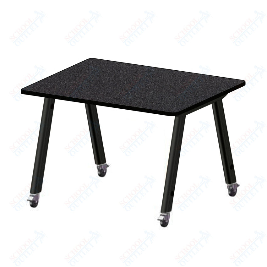 USA Capitol Hydra Makerspace Table with Laminate Top, Spray Edge 42"W x 48"L x 40"H (MAKR4248 - 40) - SchoolOutlet