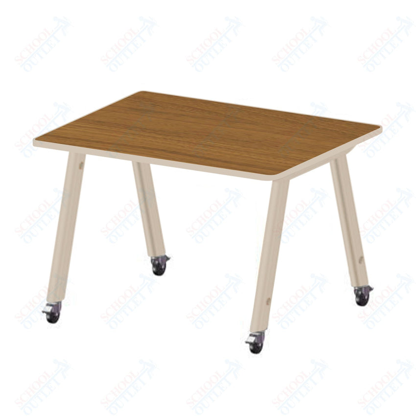 USA Capitol Hydra Makerspace Table with Laminate Top, Spray Edge 42"W x 48"L x 40"H (MAKR4248 - 40) - SchoolOutlet