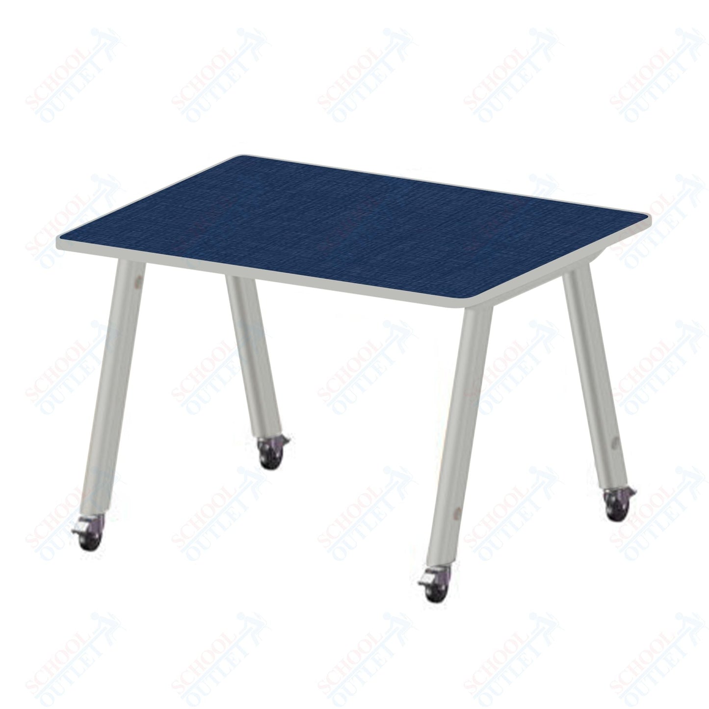 USA Capitol Hydra Makerspace Table with Laminate Top, Spray Edge 42"W x 48"L x 40"H (MAKR4248 - 40) - SchoolOutlet