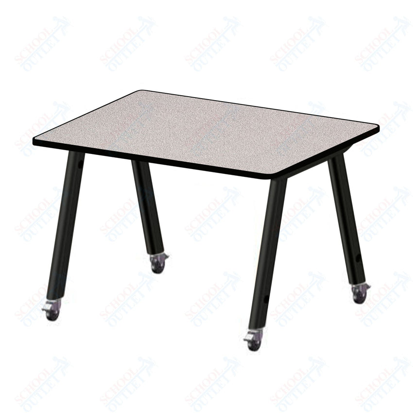 USA Capitol Hydra Makerspace Table with Laminate Top, Spray Edge 42"W x 48"L x 40"H (MAKR4248 - 40) - SchoolOutlet