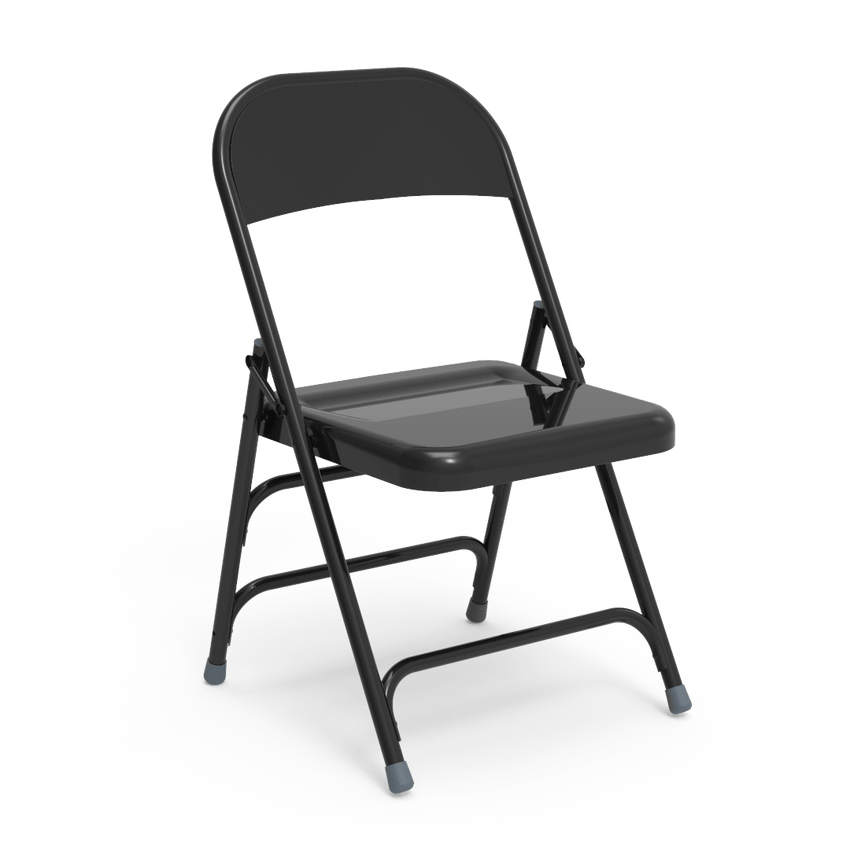 Virco 167 - Premium Steel Folding Chair with 2 Rear Leg Braces (Virco 167) - SchoolOutlet