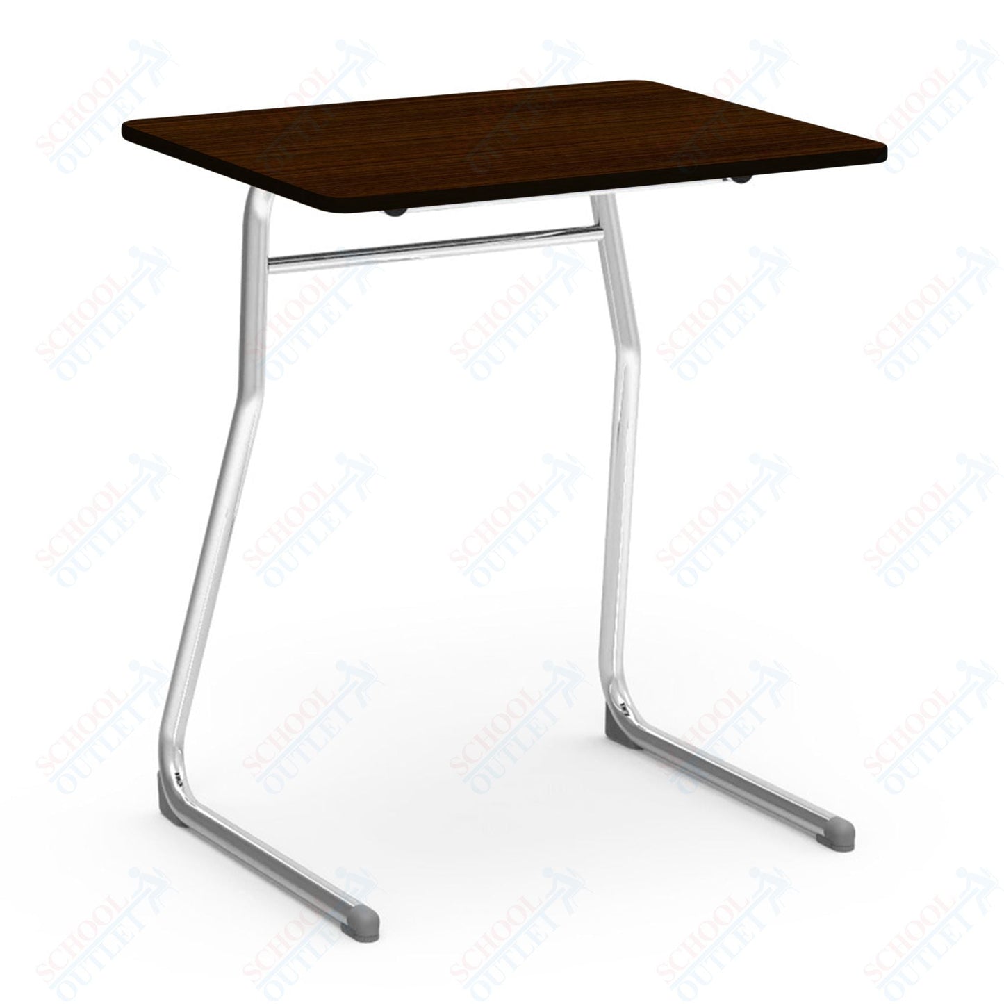 Virco Sigma Series 30" Fixed Height Student Desk, Cantilever Leg and 20" x 26" Top (Virco 73330) - SchoolOutlet