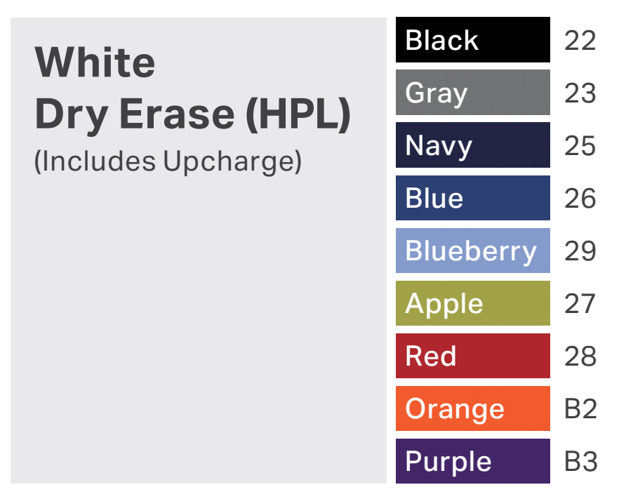 Marco Apex Series Trapezoid School Activity Table w/ Dry Erase Top 24" x 48" Adj Height 21"-30" (38-2276-DA)