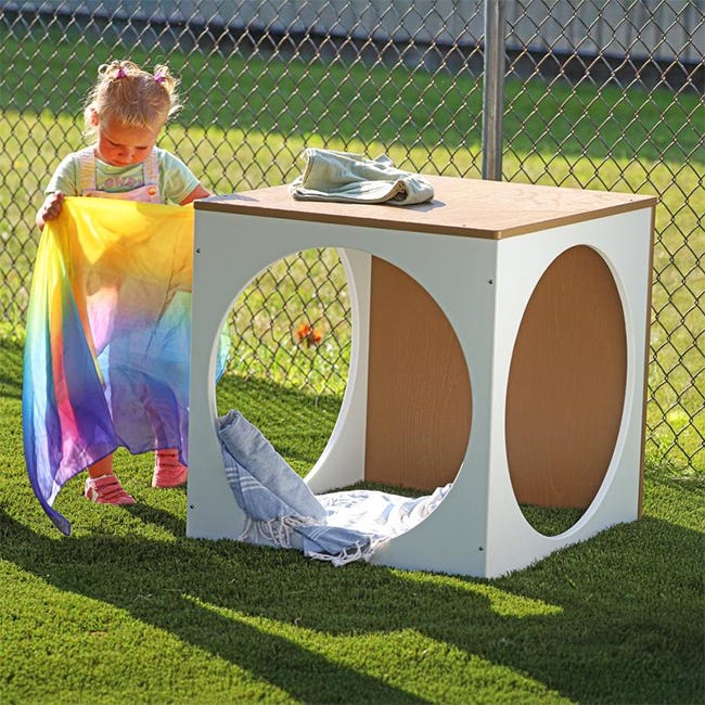 Whitney Brothers outdoorED Play House Cube (WB2726) - SchoolOutlet