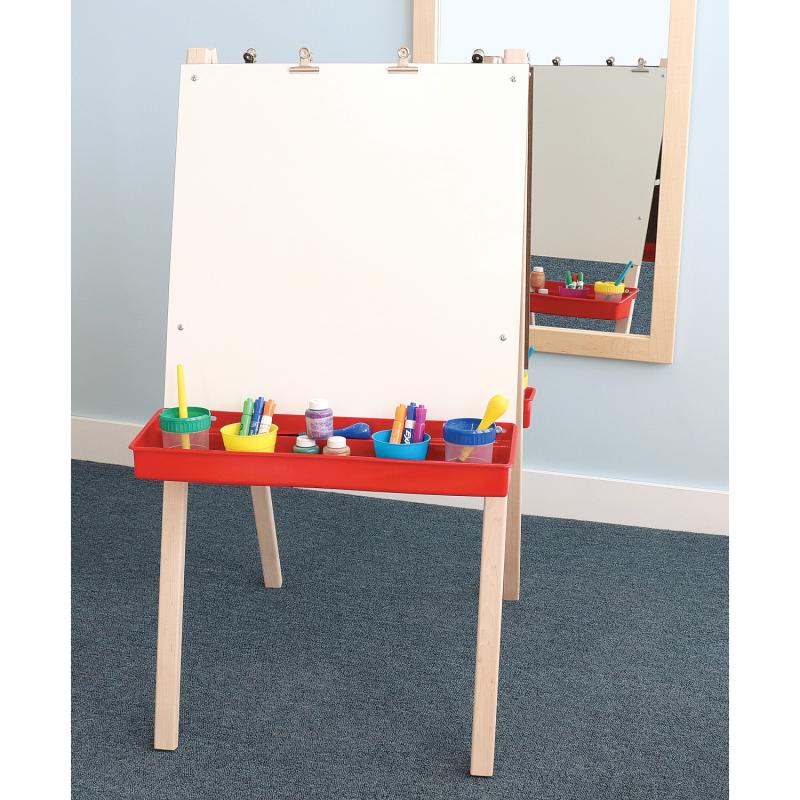 Whitney Brothers Adj. Double Easel With Dry Erase Boards(Whitney Brothers WHT - WB6800) - SchoolOutlet