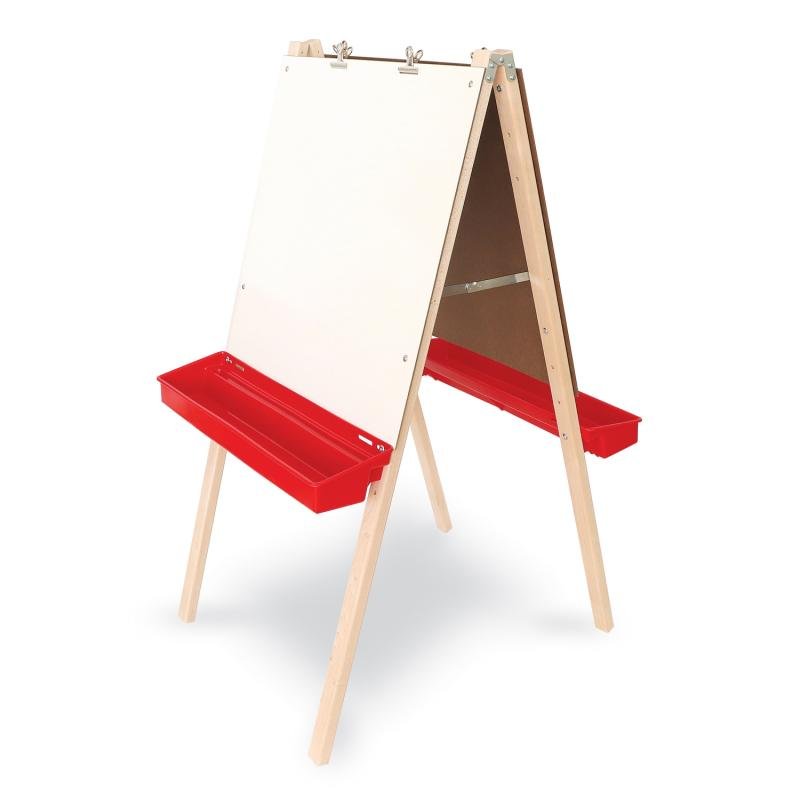 Whitney Brothers Adj. Double Easel With Dry Erase Boards(Whitney Brothers WHT - WB6800) - SchoolOutlet