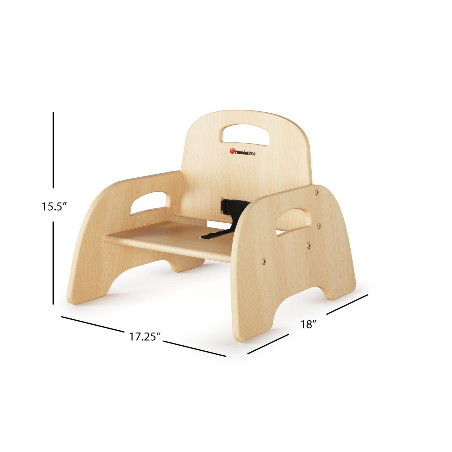 Foundations - Simple Sitter Birch Chair 5" Seat Height- Pack of 2 (FOU-4825047)