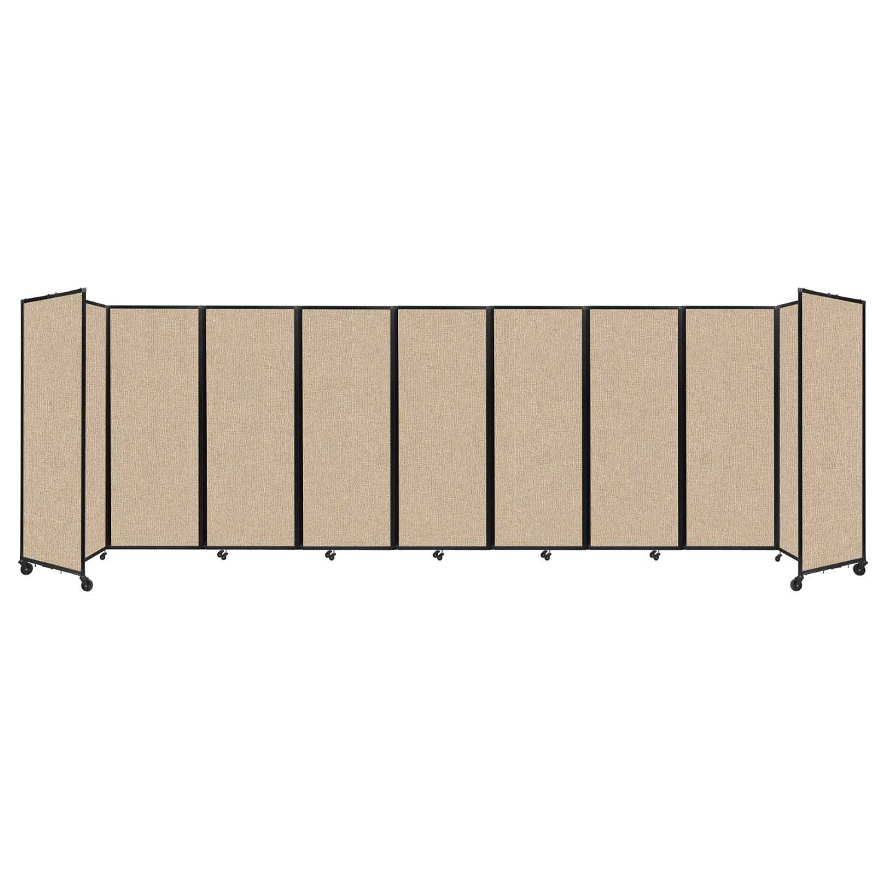 Room Divider Accordion Portable Partition Sound Absorbing Fabric