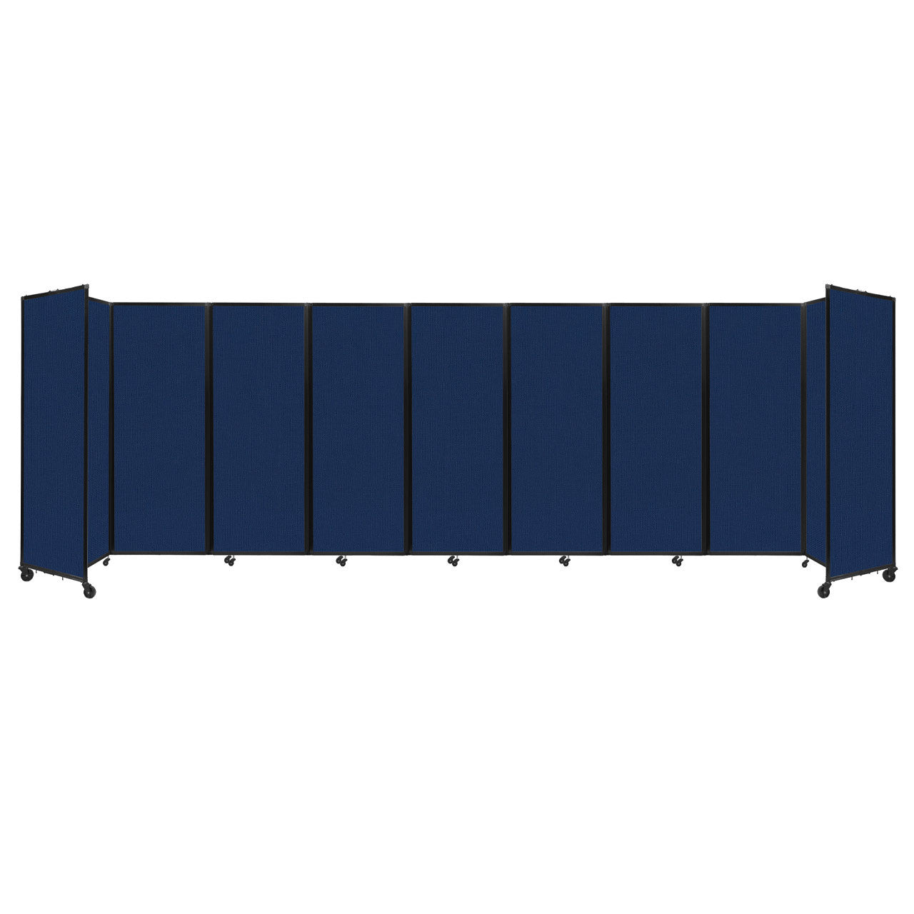Room Divider Accordion Portable Partition Sound Absorbing Fabric