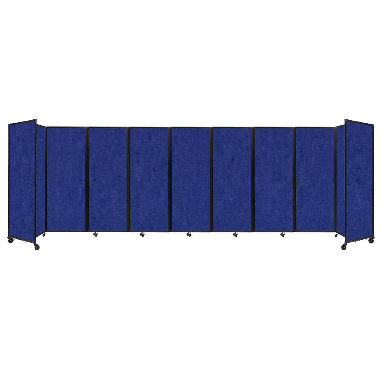 Room Divider Accordion Portable Partition Sound Absorbing Fabric