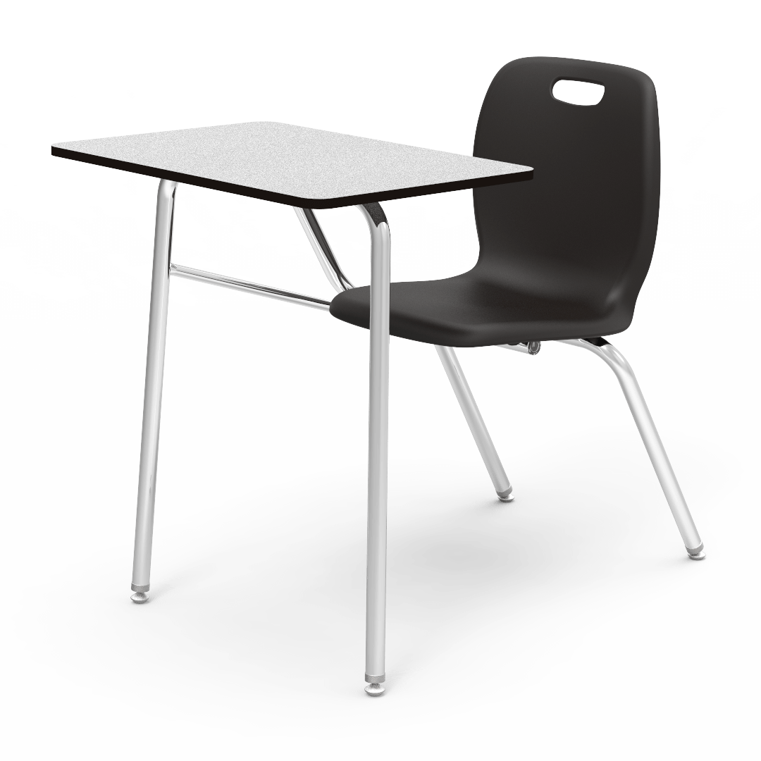 Virco N2 Series Combo School Desk - Hard Plastic Top - No Bookrack (Virco N240NBRM)