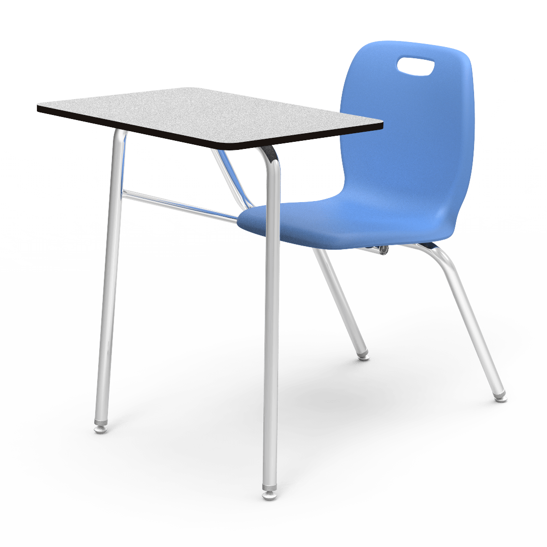 Virco N2 Series Combo School Desk - Hard Plastic Top - No Bookrack (Virco N240NBRM)