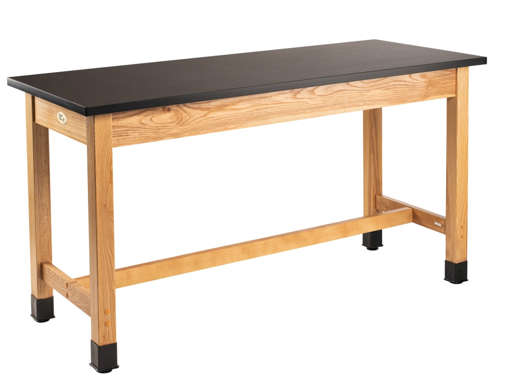 NPS Science Lab Table - 24" x 48" x 30"H (National Public Seating NPS-SLT1-2448)