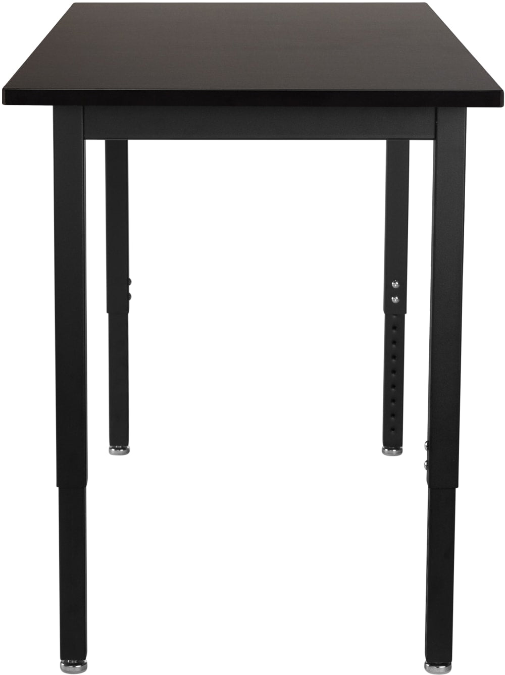 NPS Height Adjustable Science Lab Table, 30" X 60", Steel Legs (National Public Seating NPS-SLTX-3060)