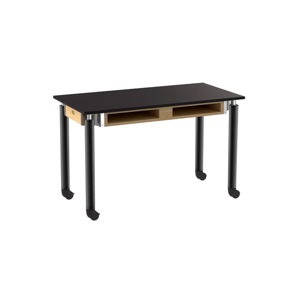 NPS Adjustable Science Lab Table - Plain Front - 24" x 48" (National Public Seating NPS-SLT4-2448C)