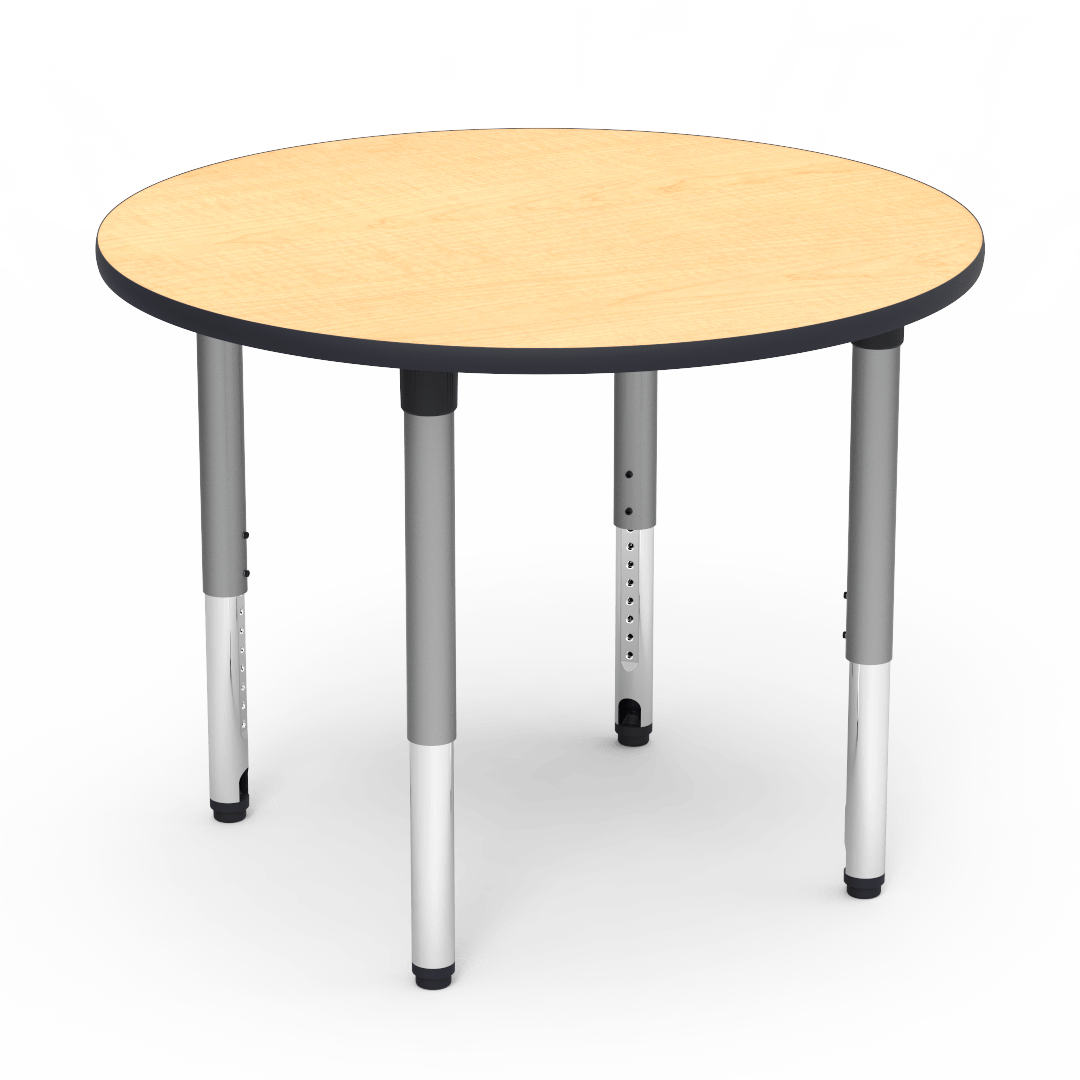 Virco 5042RADJ - 5000 Series Activity Table, 42" Round Top (Virco 5042RADJ)