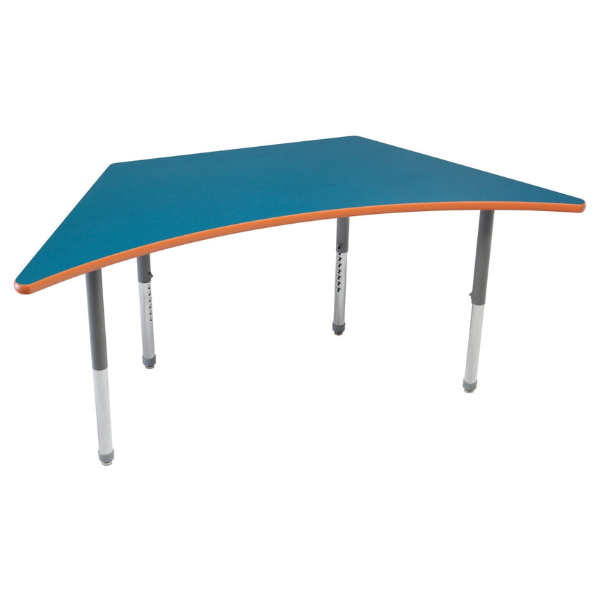 AmTab Multi-Functional Collaborative Activity Table - Creed Collection - Flap - 30"W x 60"L (AmTab AMT-AAF305D) - SchoolOutlet