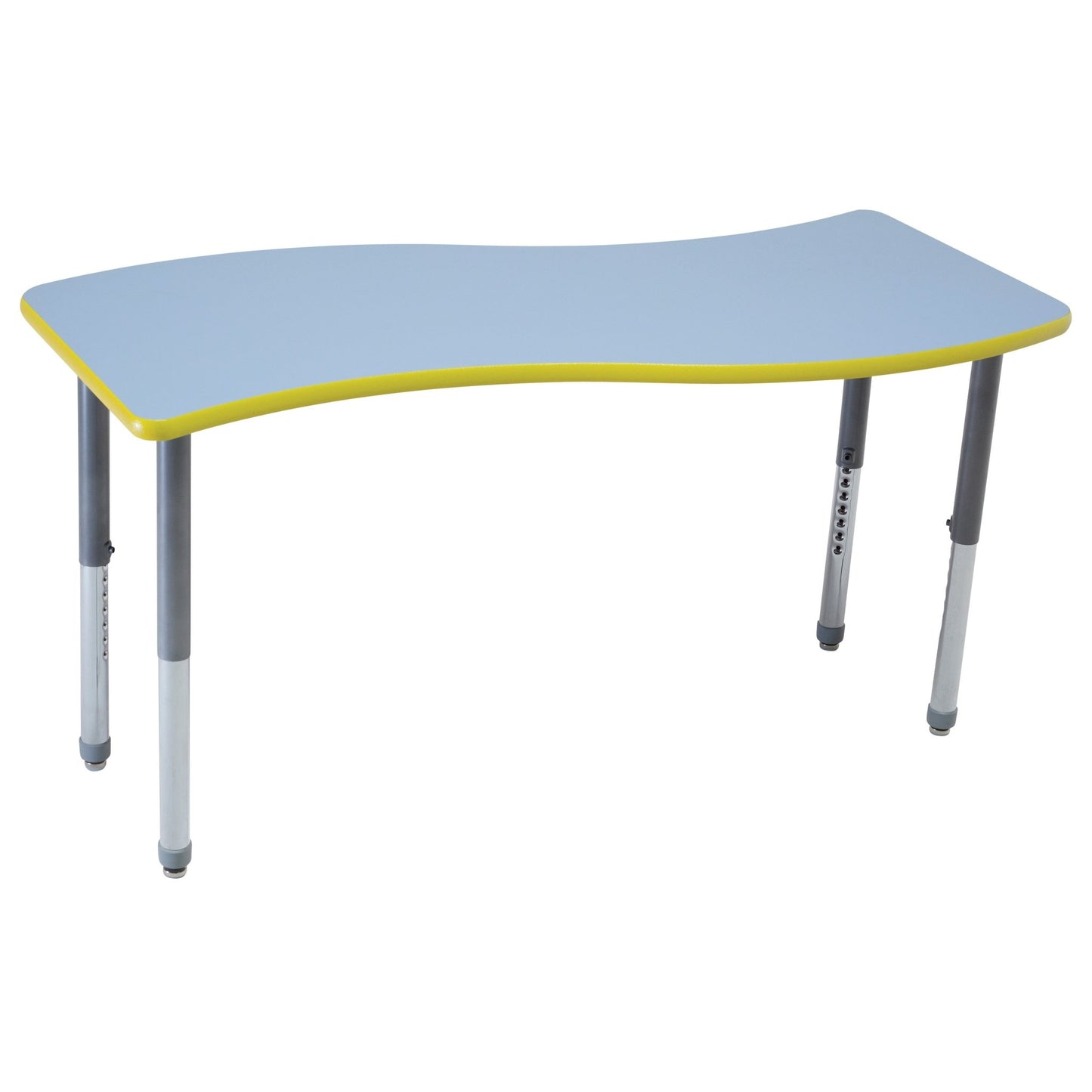 AmTab Multi-Functional Collaborative Activity Table - JP2 Collection - Wave - 36"W x 48"L (AmTab AMT-AAW484D) - SchoolOutlet