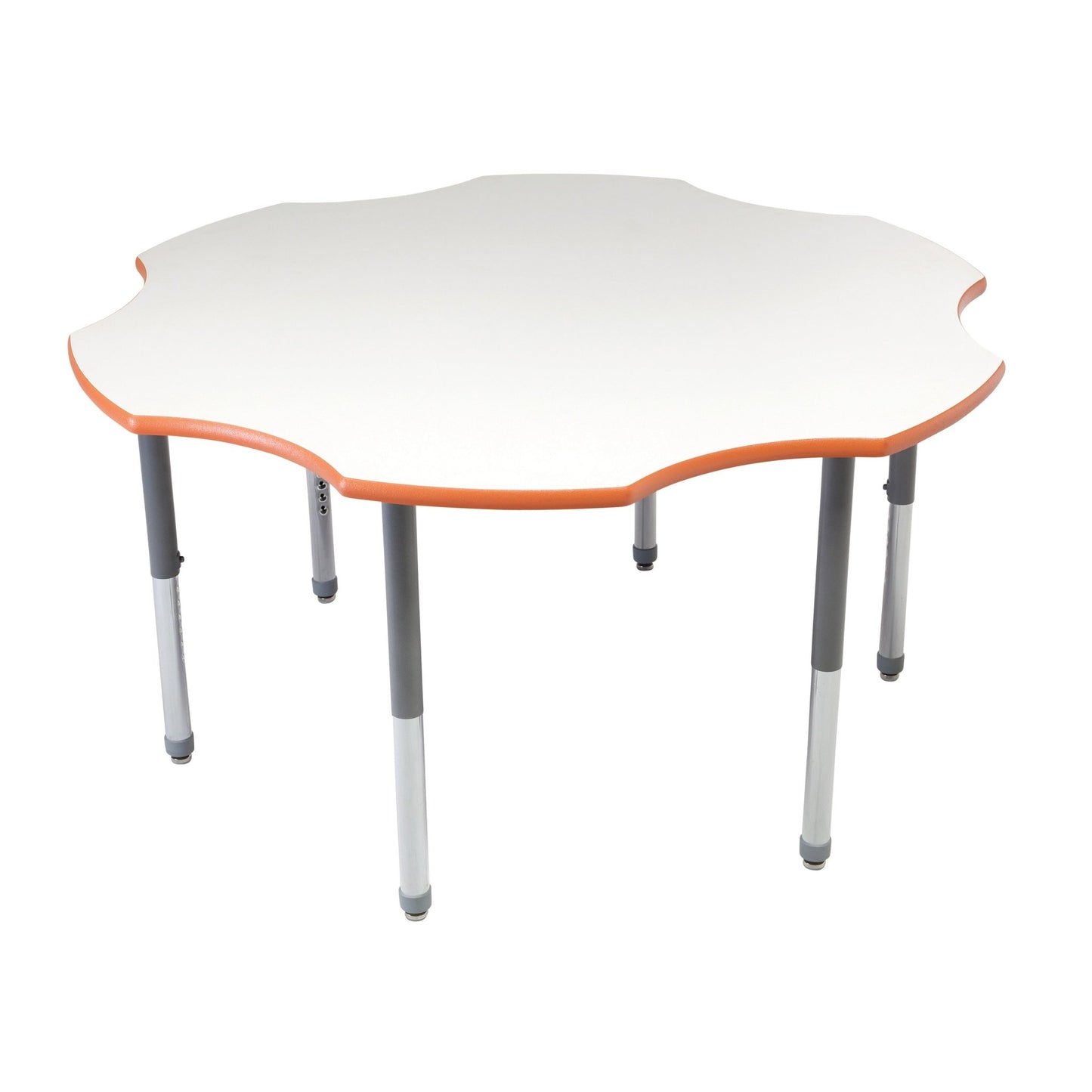 AmTab Multi-Functional Collaborative Activity Table - Genesis Collection - Flower - 60"W x 60"L (AmTab AMT-AFL60D) - SchoolOutlet