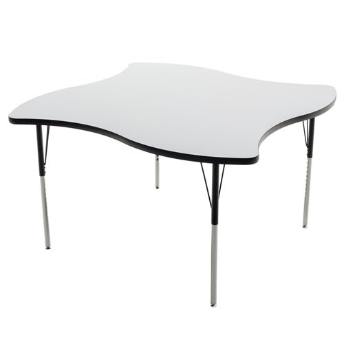 AmTab Multi-Functional Collaborative Activity Table - JP2 Collection - Quaver - 54"W x 54"L (AmTab AMT-AQ60D) - SchoolOutlet