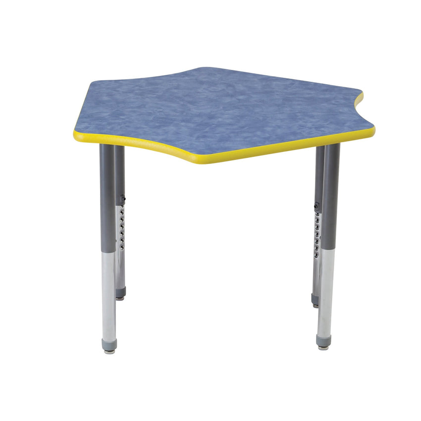 AmTab Multi-Functional Collaborative Activity Table - Creed Collection - Triune - 30"W x 60"L (AmTab AMT-ATT305D) - SchoolOutlet