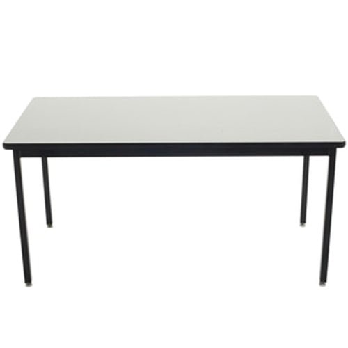 AmTab Utility Table - All Welded - Rectangle - 24"W x 84"L (AmTab AMT-AW247D) - SchoolOutlet