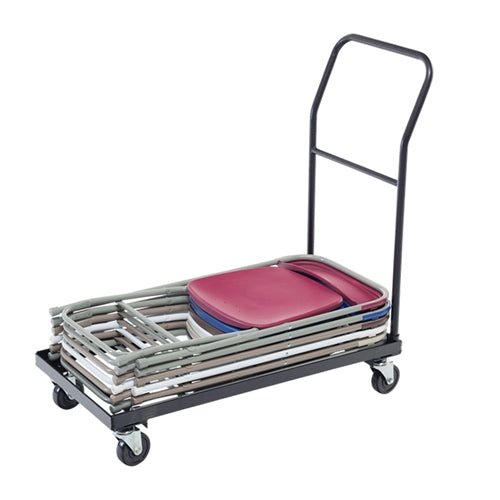 AmTab Chair Cart - Applicable for FOLDINGCHAIR-1 - 18.5"W x 39.5"L x 41.5"H (AMT-FOLDINGCHAIRCART-1) - SchoolOutlet
