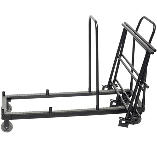 AmTab Heavy-Duty Stage Accessory Cart - Applicable for Stage Guard Rails - 31"W x 72"L x 36"H (AmTab AMT-GRC) - SchoolOutlet