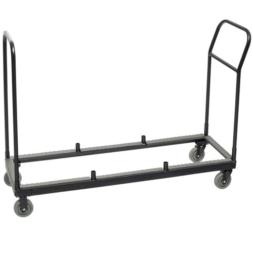 AmTab Heavy-Duty Stage Accessory Cart - Applicable for Stage Guard Rails - 31"W x 72"L x 36"H (AmTab AMT-GRC) - SchoolOutlet