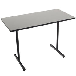 AmTab Caf Table - Rectangle - 30"W x 60"L x 42"H (AmTab AMT-LT30542D)
