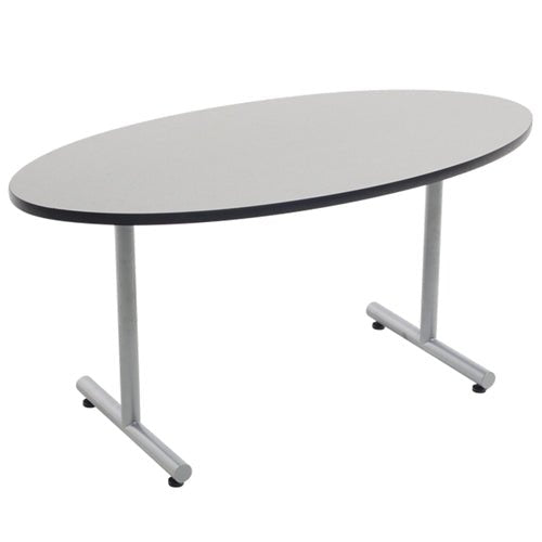 AmTab Caf Table - Elliptical - 30"W x 60"L x 30"H (AmTab AMT-LTE30530D) - SchoolOutlet