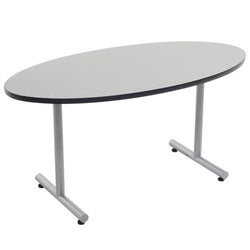AmTab Caf Table - Elliptical - 30"W x 60"L x 30"H (AmTab AMT-LTE30530D)