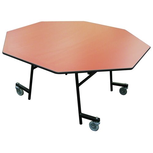 AmTab Mobile E-Z Tilt Table - Octagon - 60" Octagon Diameter (AmTab AMT-MOCZT60) - SchoolOutlet