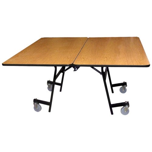 AmTab Mobile Shape Table - Square - 48"W x 48"L (AmTab AMT-MSQ48) - SchoolOutlet