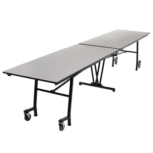 AmTab Mobile Shape Table - Rectangle - 30"W x 12'1"L (AmTab AMT-MT12) - SchoolOutlet