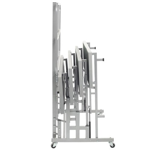 AmTab Mobile E-Z Riser - 4 Levels (8"H, 16"H, 24"H, 32"H) - 69"W x 78"L x 32"H (AmTab AMT-PCR4) - SchoolOutlet