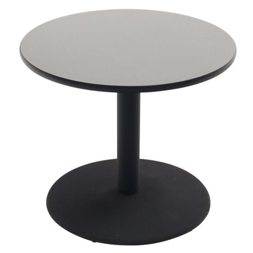 AmTab Caf Table - Round - Cast Iron Pedestal Base - 30" Diameter x 30"H (AmTab AMT-PTR3030) - SchoolOutlet