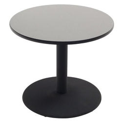 AmTab Caf Table - Round - Cast Iron Pedestal Base - 36" Diameter x 30"H (AmTab AMT-PTR3630)