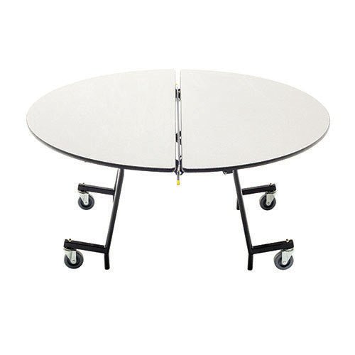 AmTab Mobile Shape Table - Round - 60" Round Diameter (AMT-QUICK-MRD60-GNBTB) - SchoolOutlet