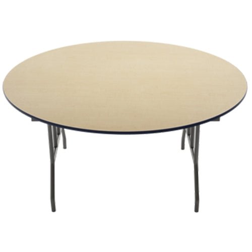 AmTab Folding Table - Particleboard Core - Round - 42" Diameter x 29"H (AmTab AMT-R42D) - SchoolOutlet