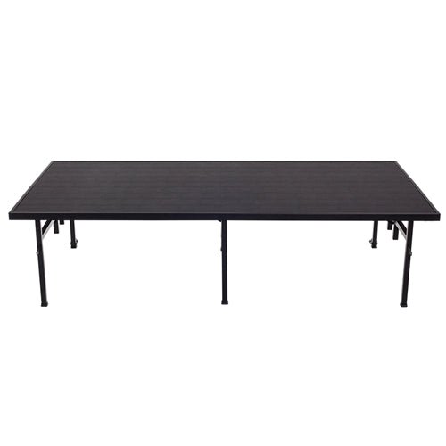 AmTab Fixed Height Stage - Polypropylene Top - 36"W x 48"L x 8"H (AmTab AMT-ST3408P) - SchoolOutlet