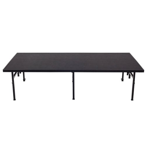 AmTab Fixed Height Stage - Polypropylene Top - 36"W x 72"L x 24"H (AmTab AMT-ST3624P) - SchoolOutlet